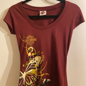 Harley Davidson Tee Shirt - Detroit, Michigan